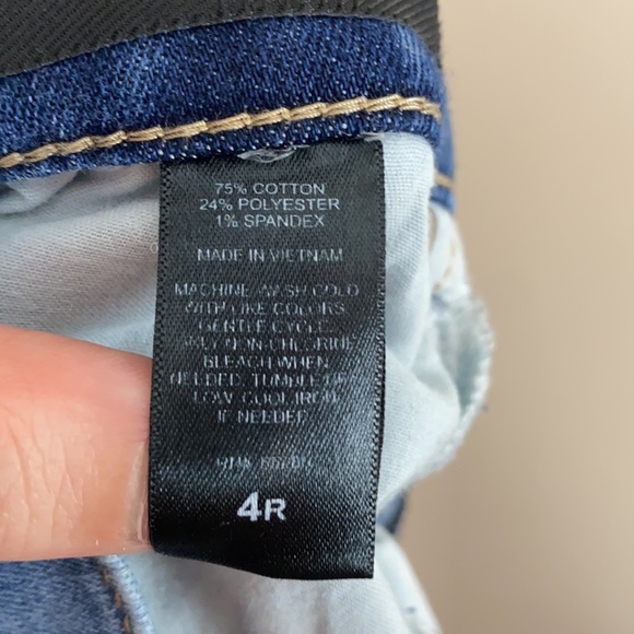 Express High Rise Leggings Acid Wash Jeans Size 4 - Picture 12 of 13